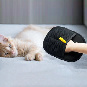 Luva Removedora de Pelos Dupla Face para Pets | Para Cães e Gatos de Todos os Tamanhos | Elimina Pelos Soltos e Estimula a Circulação | Design Confortável e Flexível