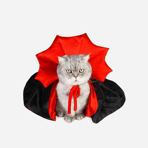 Fantasia De Capa De Vampiro Para Pets