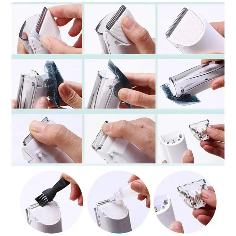PetTrim Lux™ — Aparador Elétrico Premium com Coletor de Pelos