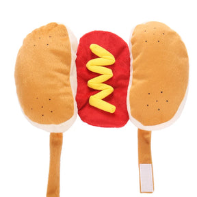 Fantasia de Hot Dog para Cães e Gatos