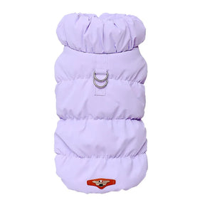 Casaco Pet Inverno com Tiras Refletivas – Conforto e Segurança para Cachorros e Gatos