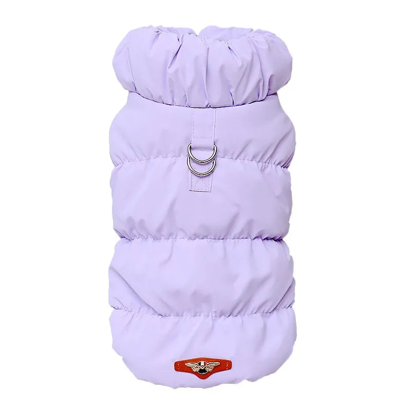 Casaco Pet Inverno com Tiras Refletivas – Conforto e Segurança para Cachorros e Gatos