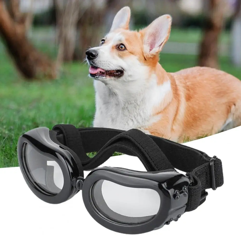 Óculos de Sol para Cães e Gatos – Proteção UV com Design Ventilado à Prova de Vento para Passeios ao Ar Livre