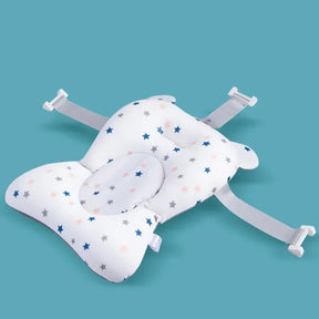 Boia de Banho Almofadada para Pets | Para Cães e Gatos de Pequeno Porte | Garante Conforto e Segurança Durante o Banho | Design Ergonômico com Estampa de Estrelas