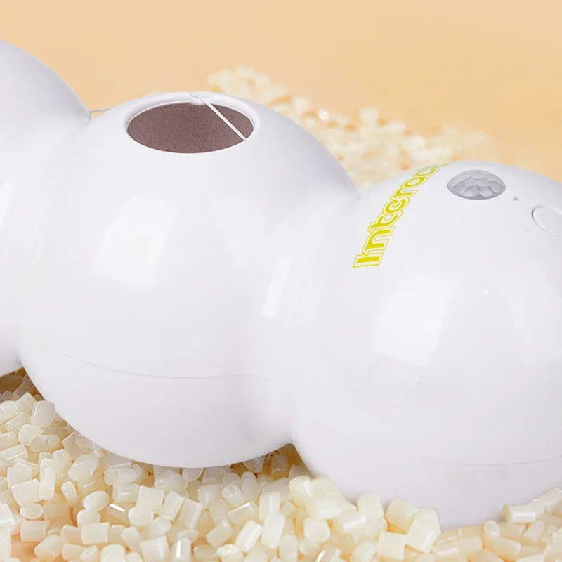 Brinquedo Lagarta Interativa USB para Gatos – Ideal para Estimular o Instinto Caçador com Sensor Inteligente e Resistente a Arranhões