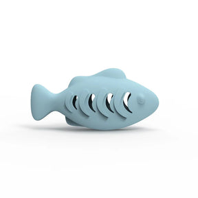Brinquedo Interativo de Peixe Dispensador de Petisco para Gatos | Para Gatos de Todas as Idades | Estimula a Alimentação Lenta e o Enriquecimento Ambiental | Design Divertido com Compartimento para Catnip