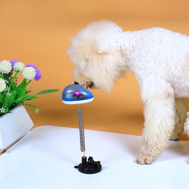 Porta-Petisco Interativo para Cachorros - Estimula a Mente e Promove Entretenimento com Movimento Vai-e-Volta