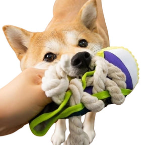 Sapato Mastigável para Cachorros - Brinquedo Resistente que Satisfaz o Instinto de Roer
