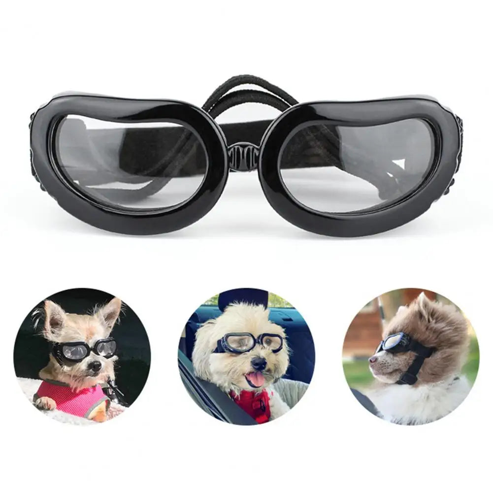Óculos de Sol para Cães e Gatos – Proteção UV com Design Ventilado à Prova de Vento para Passeios ao Ar Livre