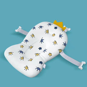 Boia de Banho Almofadada para Pets | Para Cães e Gatos de Pequeno Porte | Garante Conforto e Segurança Durante o Banho | Design Ergonômico com Estampa de Estrelas