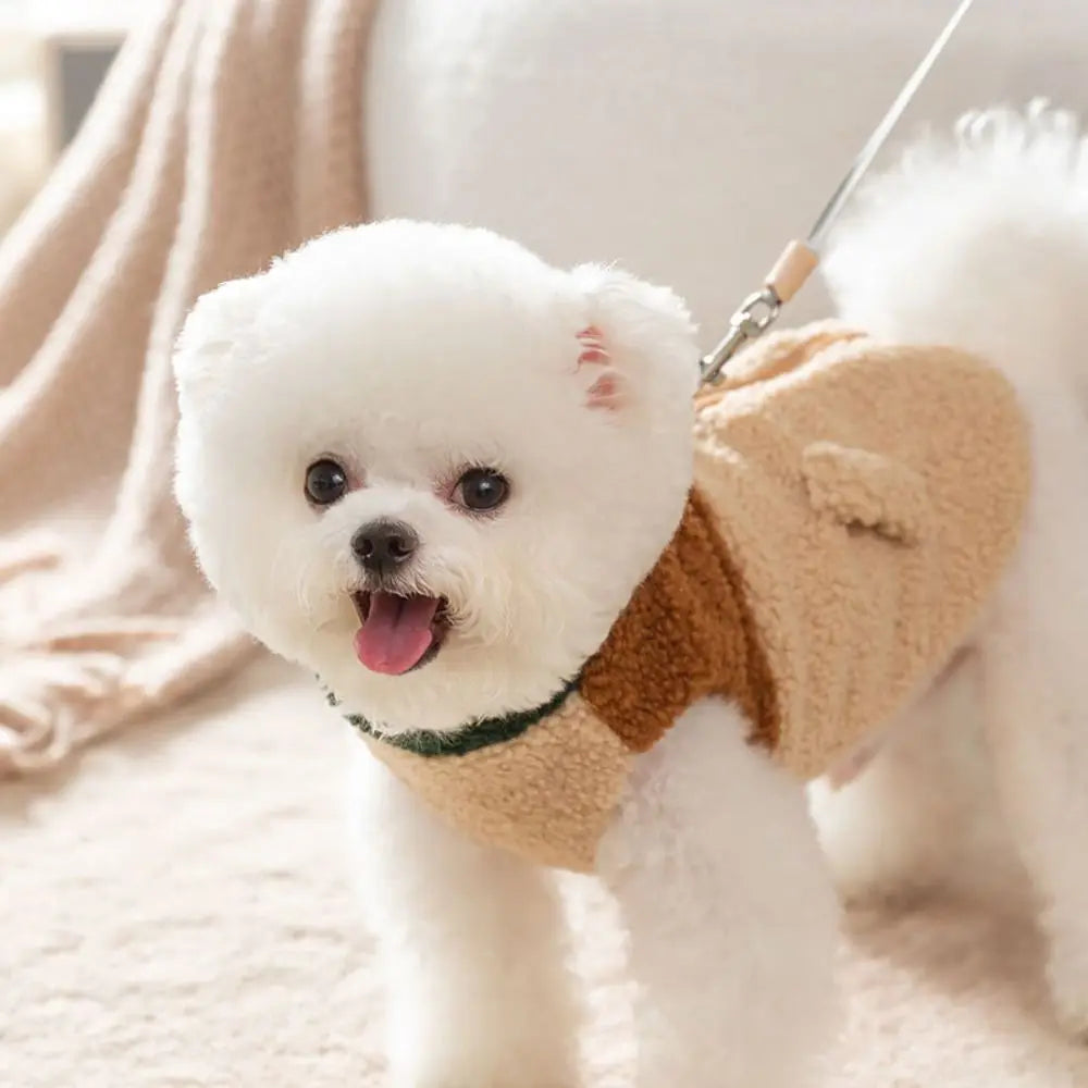Casaco de Lã Pet Estilo Outono/Inverno – Conforto, Estilo e Proteção Contra o Frio