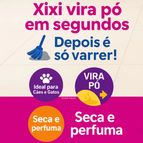 Seca Xixi Perfumado para Cães e Gatos