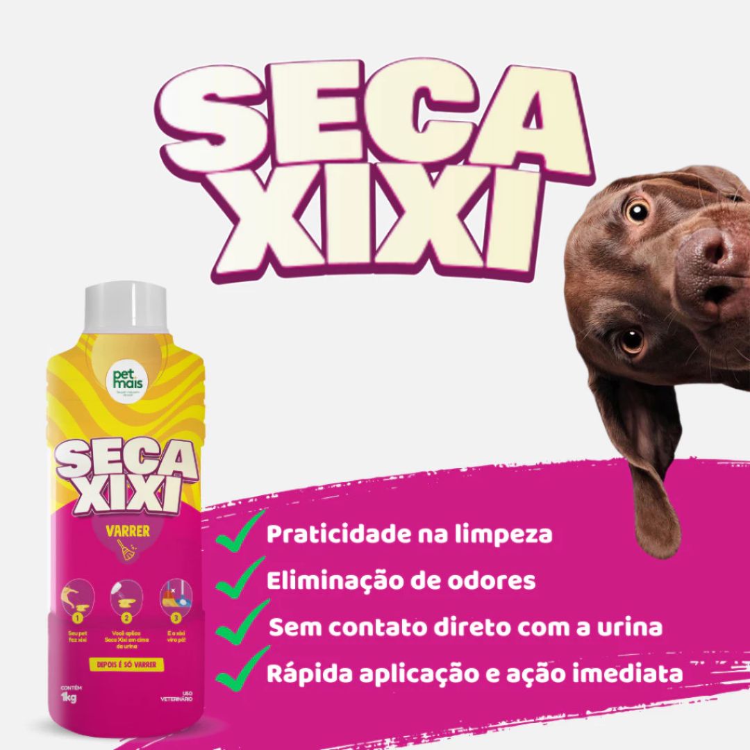 Seca Xixi Perfumado para Cães e Gatos