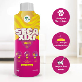 Seca Xixi Perfumado para Cães e Gatos
