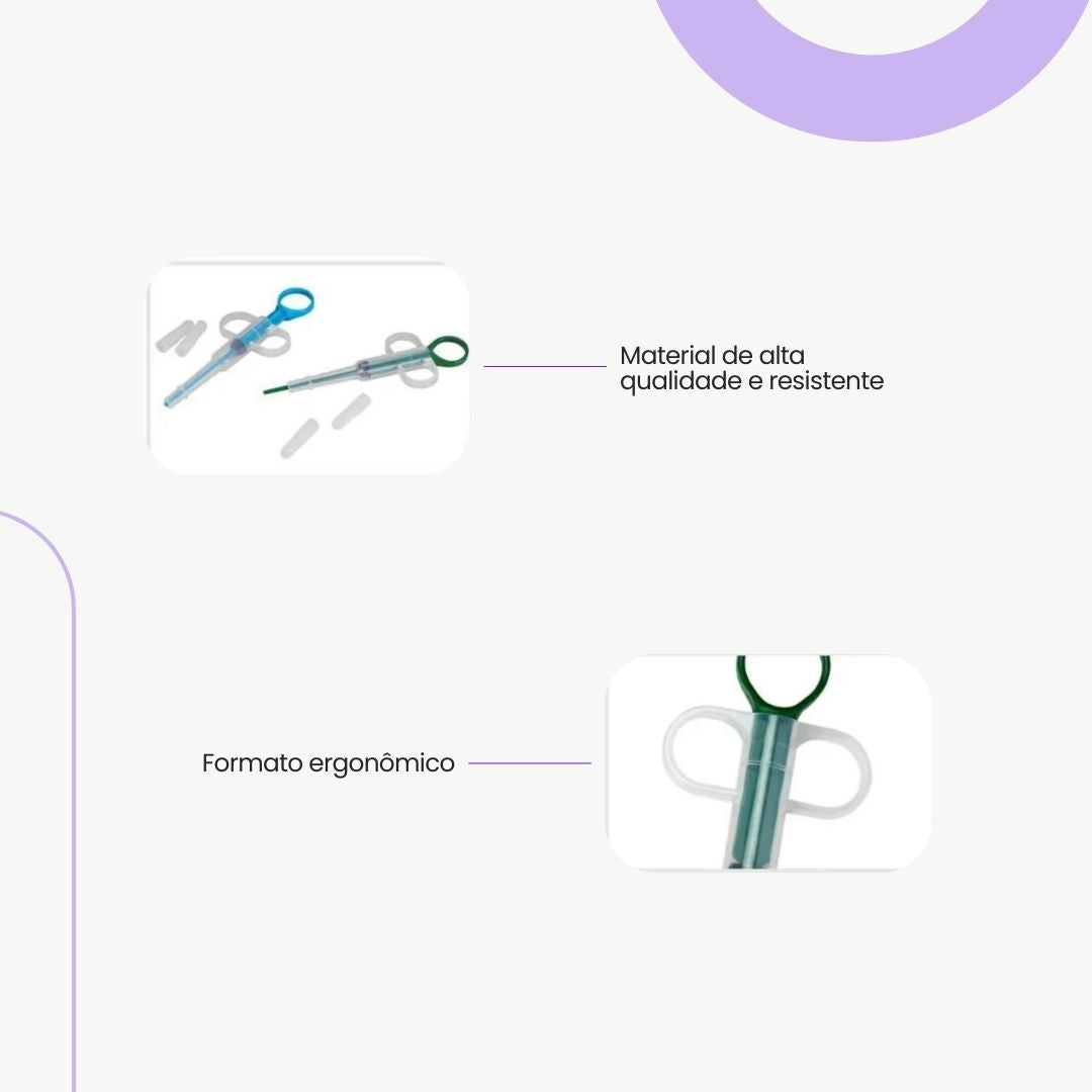 Seringa Aplicador de Remédios e Suplementos para Pets – Fácil e Seguro