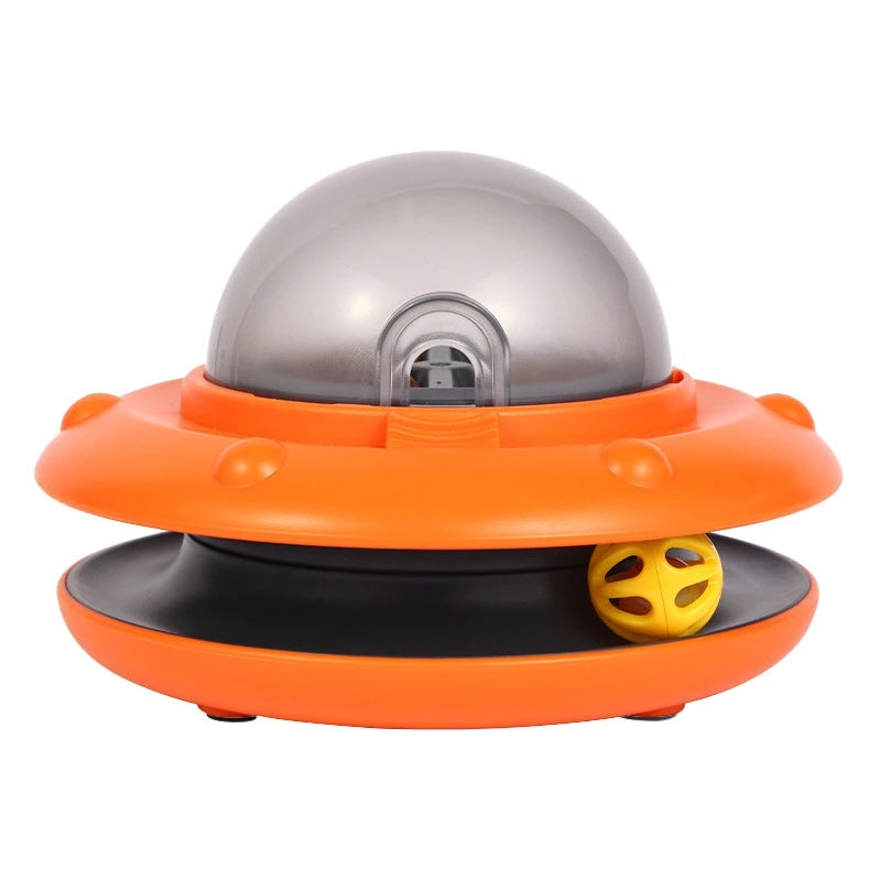 Brinquedo Interativo com Dispensa de Petiscos para Cães e Gatos | Ideal para Pets Ansiosos e Ativos | Estimula a Alimentação Lenta e o Alívio do Estresse | Alimentador Automático com Sistema de Vazamento de Ração