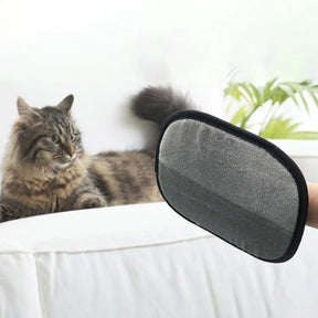 Luva Removedora de Pelos Dupla Face para Pets | Para Cães e Gatos de Todos os Tamanhos | Elimina Pelos Soltos e Estimula a Circulação | Design Confortável e Flexível
