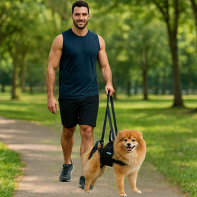 Suporte Auxiliar para Cachorros com Dificuldade de Andar – ConfortWalk™