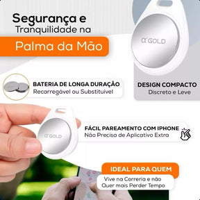 Tag Rastreadora para Pets - Compatível com iPhone (IOS)