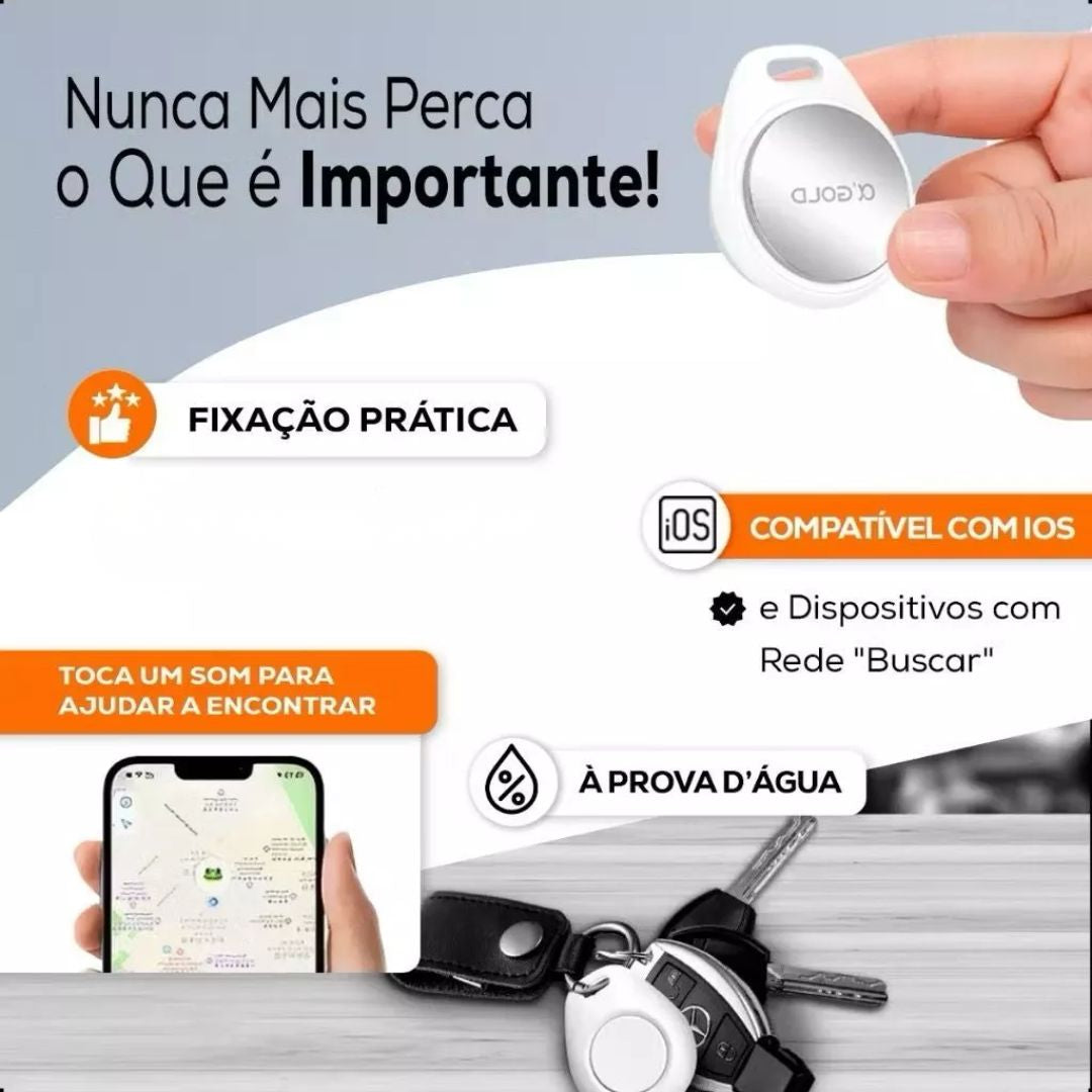 Tag Rastreadora para Pets - Compatível com iPhone (IOS)