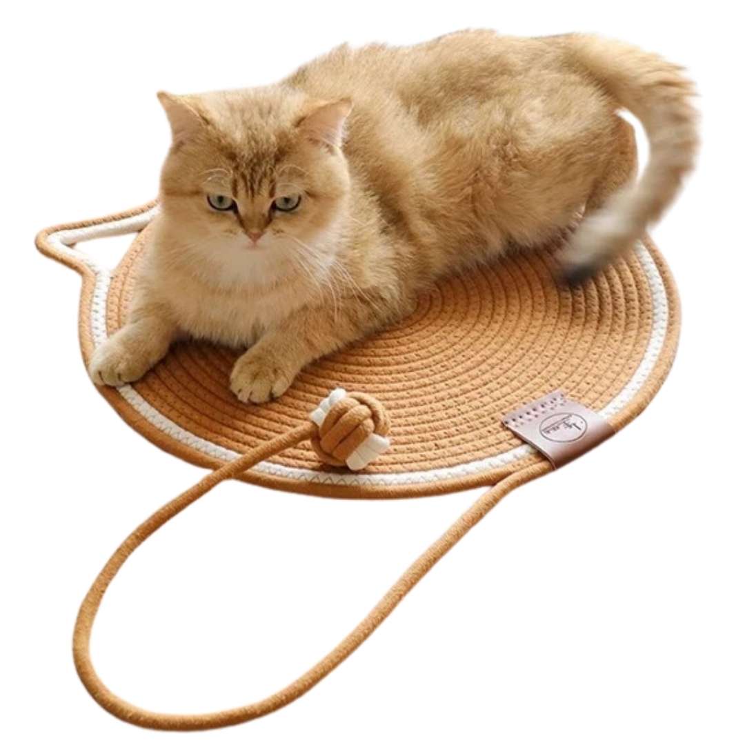 Tapete Arranhador para Gatos: Conforto e Diversão para Seu Pet, Protegendo Móveis com Design Atrativo