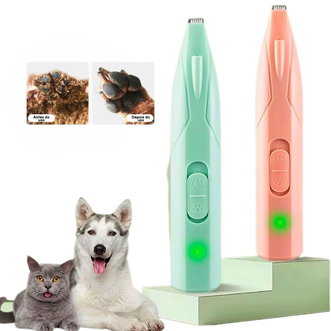 Tosador Elétrico Silencioso para Pets – Corte Preciso e Confortável velú pet