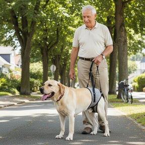 Arnês de Elevação para Cães Idosos e com Problemas de Mobilidade – Suporte Traseiro Confortável